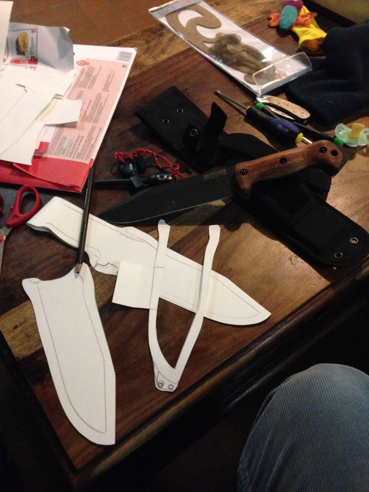 Réalisation du Patron d'un BK7