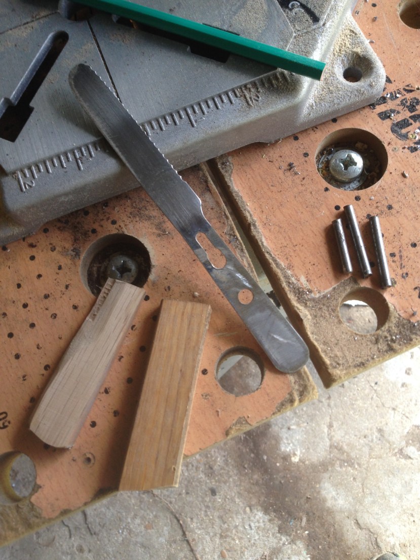 Le futur couteau de mon fils