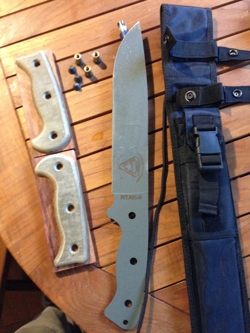 RTAK II démonté avant modification