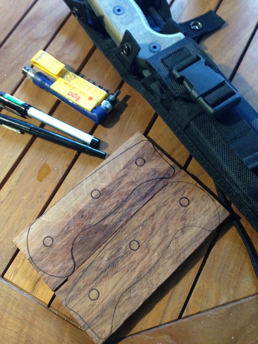 dessin des profiles de manche