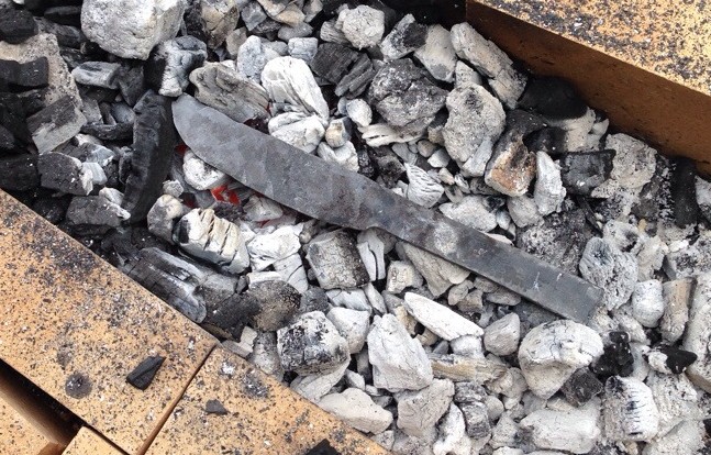 recuit de la lame ....